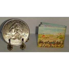 LEE ANN BORGIA MINIATURE BOOKS 1:12 SCALE MINIATURE BOOK CORGIVILLE FAIR TASHA TUDOR DOLLHOUSE SCALE