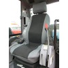 Durafit Seat Covers, Gray with Black Seat Covers for Kubota