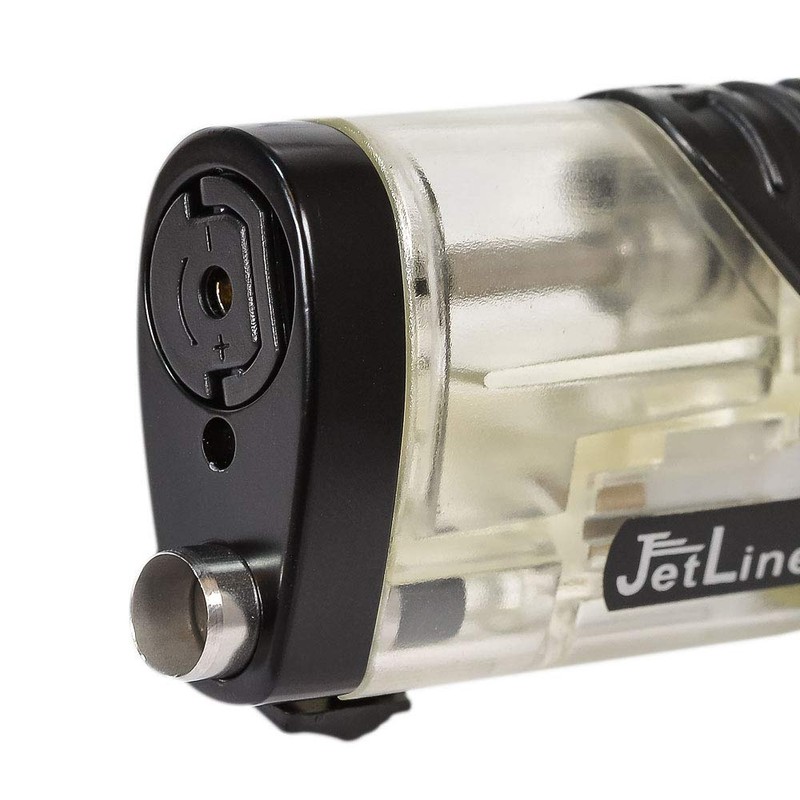 Lighter Triple Flame Torch Jetline Patriot Features a Cigar Punch-