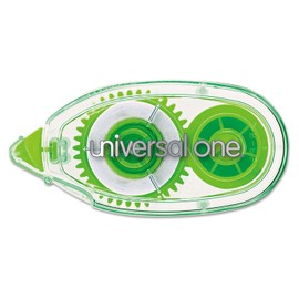 Universal 75614 Glue Tape, Permanent, 1/3-Inch x 393-Inch, 2/PK