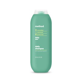 Method Everyday Shampoo, Daily Zen with Cucumber, Green Tea, and Seaweed Scent Notes, Paraben and Sulfate Free, 14 oz (Pack of 1)