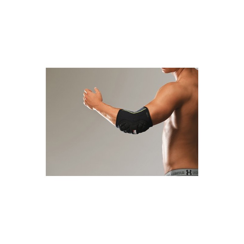 Derbystar Ellbogenschutz Handball, S, schwarz grau grün, 7601030000