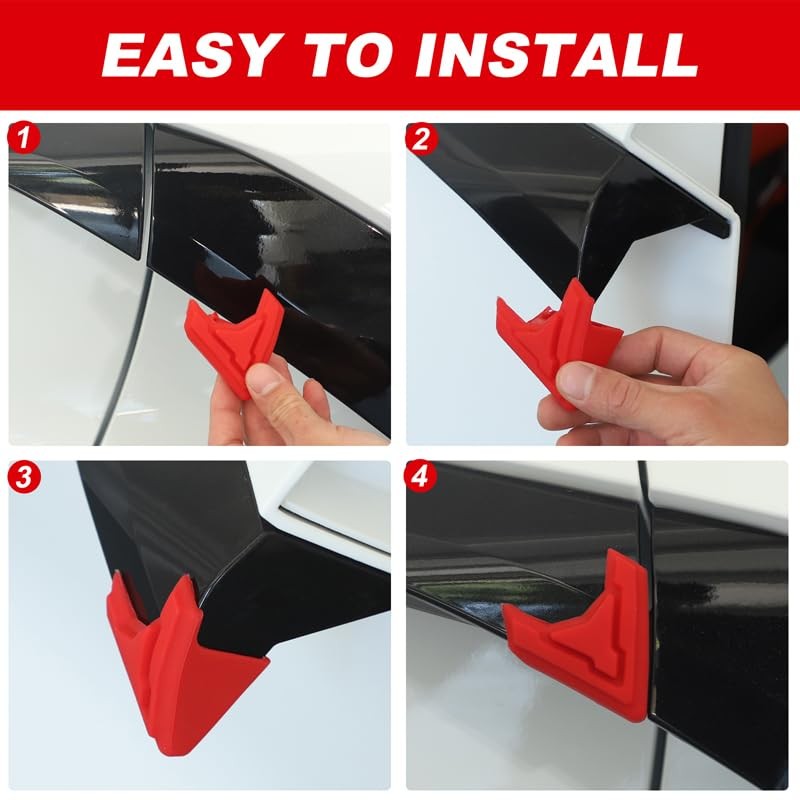 for Corvette C8 Door Edge Corner Covers Side Door Edge