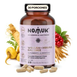 Suplemento Woman Hormo Balance Adaptogenos 60 Capsulas Nomuk