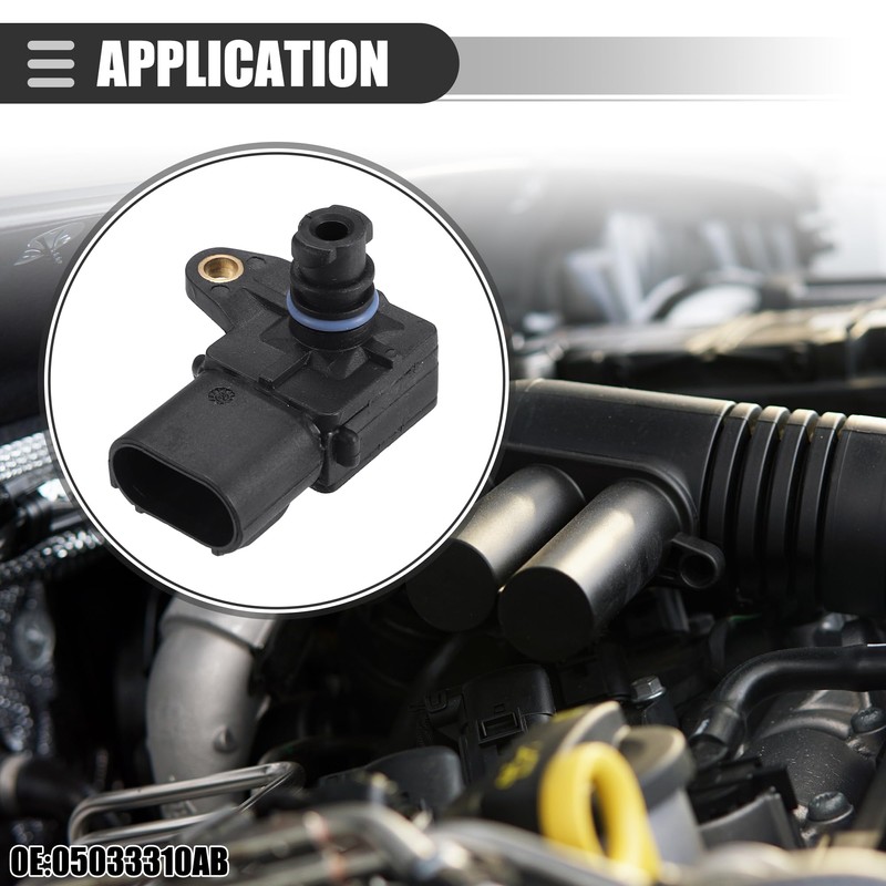 X AUTOHAUX MAP Manifold Air Pressure Sensor, Manifold Absolute Pressure