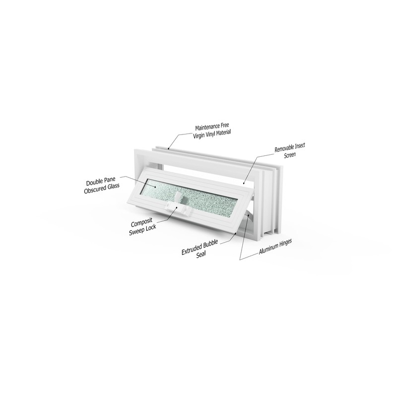 Crawl Space Vent - for 16" x 6" Foundation Openings