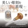 Rimikuru Myrtchisel Metal Carving Stone Fastener Tool Set of 23