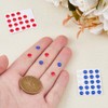 SUPERFINDINGS 40Pcs Hot and Cold Water Stickers Self Stick Hot