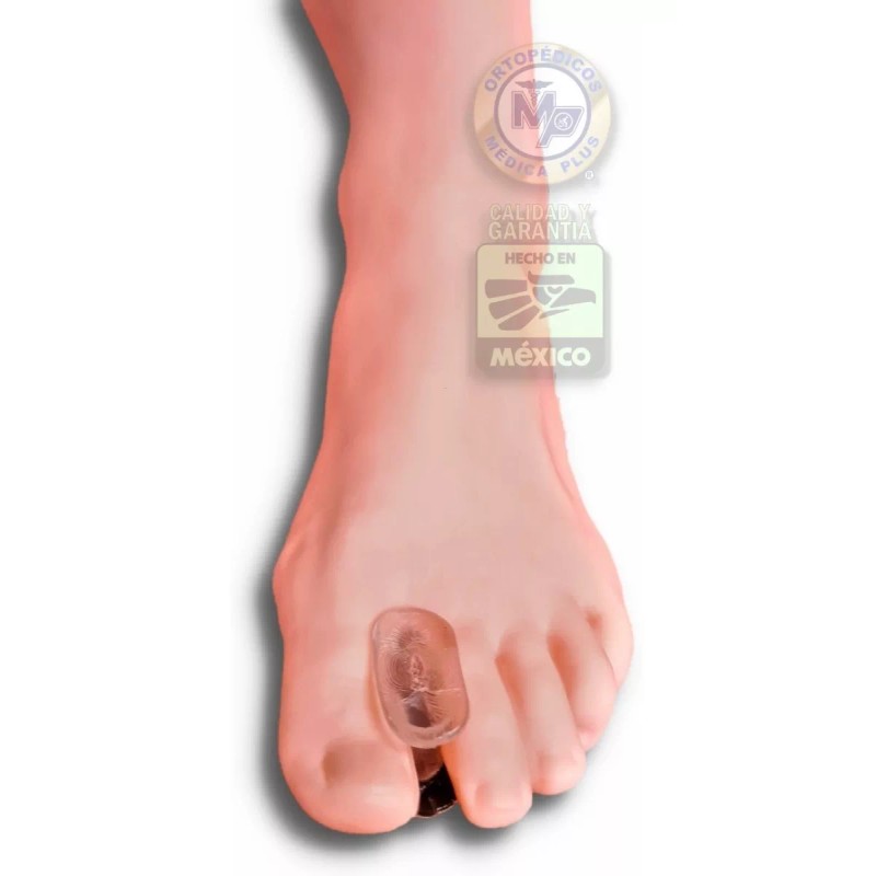 Ortopedicos Medica Plus 6 X Separador De Dedos Gel Cristal