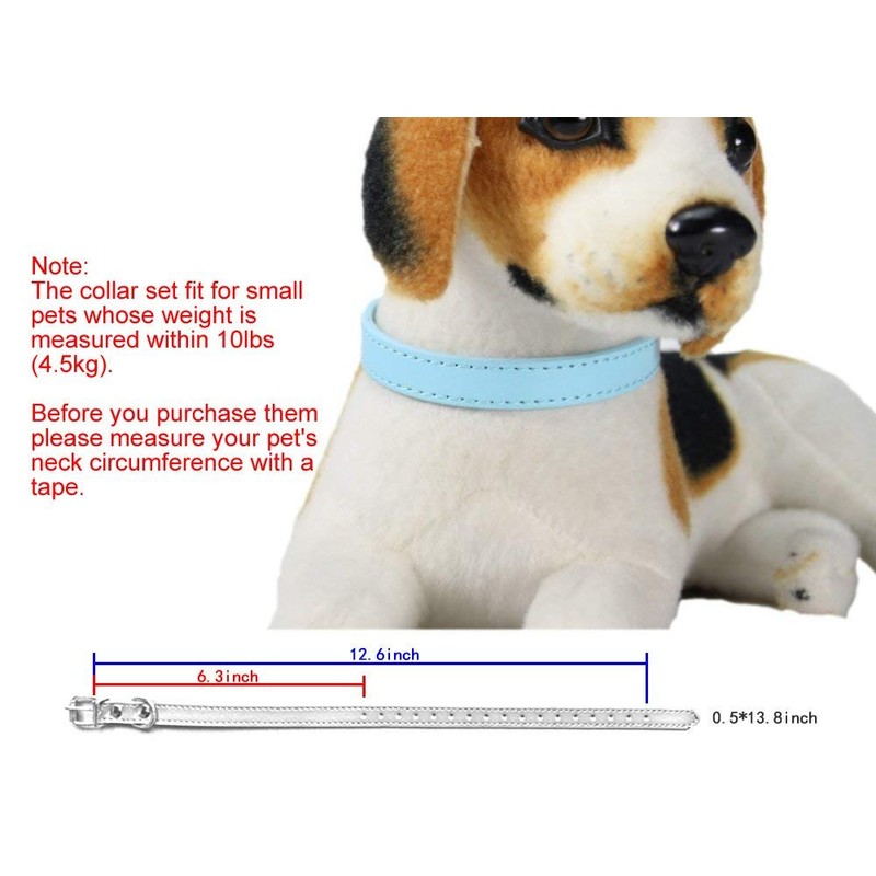 TenCloud Pet Collar Set of 12 or 16 Adjustable ID