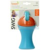 Boon B207 Vaso con Popote, azul/naranja