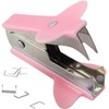 YuanHolumid Pink Staple Remover, Staple Puller Tool, Modern Plastic Office