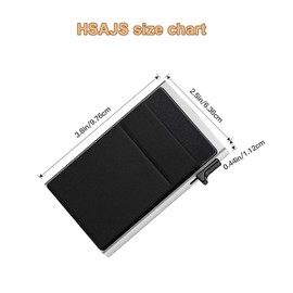 HSAJS Kreditkartenetui Schlanke Brieftasche mit Münztasche Premium Herren-ID-Kartenhalter 1-12 Karte RFID-Schutz Große Kapazität Kartenetui für Damen Herren