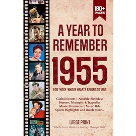 A Year To Remember 1955 History Book: A Heartfelt Gift for Milestone Birthdays, Anniversaries, and Cherished Moments with Mom, Dad, Grandparents, and Dear Friends