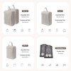 4 Set Lightweight Compression Packing Cubes Travel Organizer for Carry-On