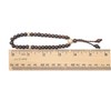 Small 6mm Tamarind Tasbih Bracelet with Citrus Wood 33ct Prayer
