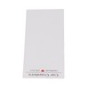 100 Set Car Coaster Packaging White Thick Coaster Display Cards