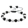 Amazing Gemstones Selenite Black Tourmaline Bracelet - Adjustable