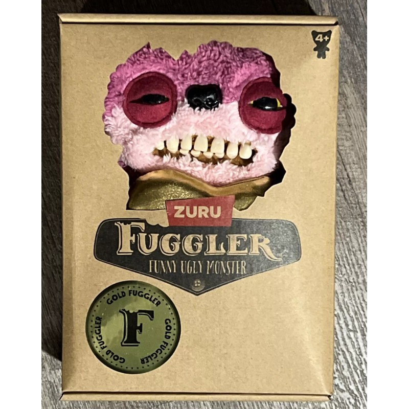 FUGGLER ZURU FugglerGOLD Edition TEDDY BEAR Funny Ugly Monster BRAND