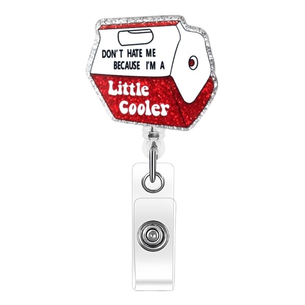 Funny Badge Reel for Nurses Doctor Medical Assistant Don't Hate