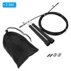 PATIKIL Speed Jump Rope, 2 Set Adjustable Speed Skipping Rope