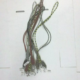 Hillman Lot of 10 Assorted Paracord Lanyard With Clip NEW...........