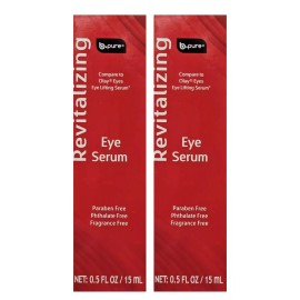 B Pure 2 Pack Revitalizing Eye Serum Fragrance Free USA Seller