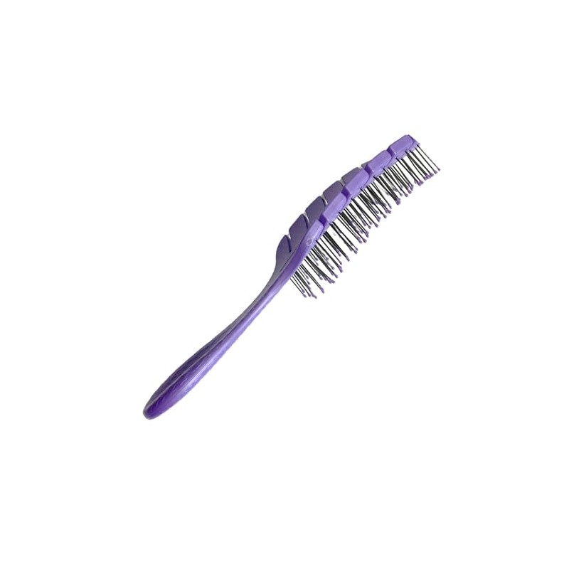 BASS BIO-FLEX Daily Care Brush, Leaf Purple