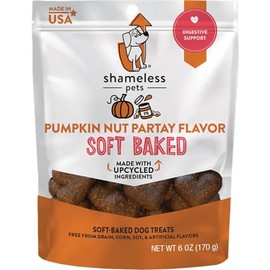 Shameless Pets Pumpkin Nut Par-Tay Soft-Baked Biscuit, 6 OZ