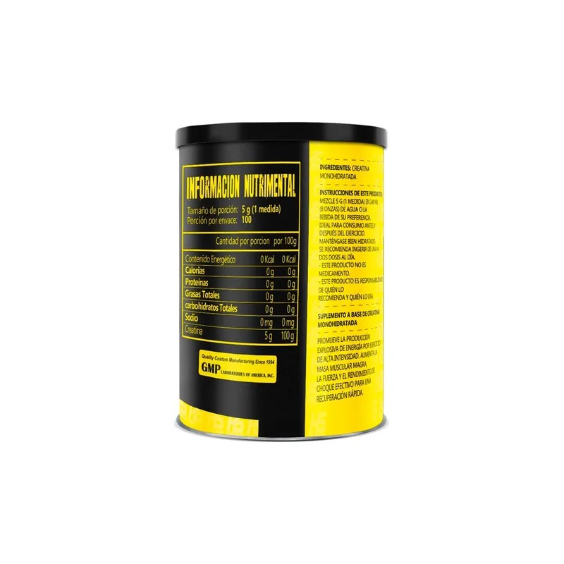 Hs Hiper Sports Creatina Monohidratada 500g 100servs