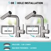 Bietor Bathroom Sink Faucet with 4 Mode Pull Down Sprayer,
