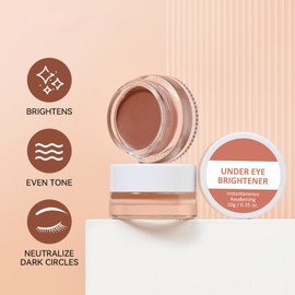 Under Eye Brightener - Instant Anti Age Eraser Eye Concealer - Completely Covers Dark Circles and Puffiness, Ultra Blendable Formula Concealer Beauty Products Full Coverage Makup - Korean Makeup-Nude