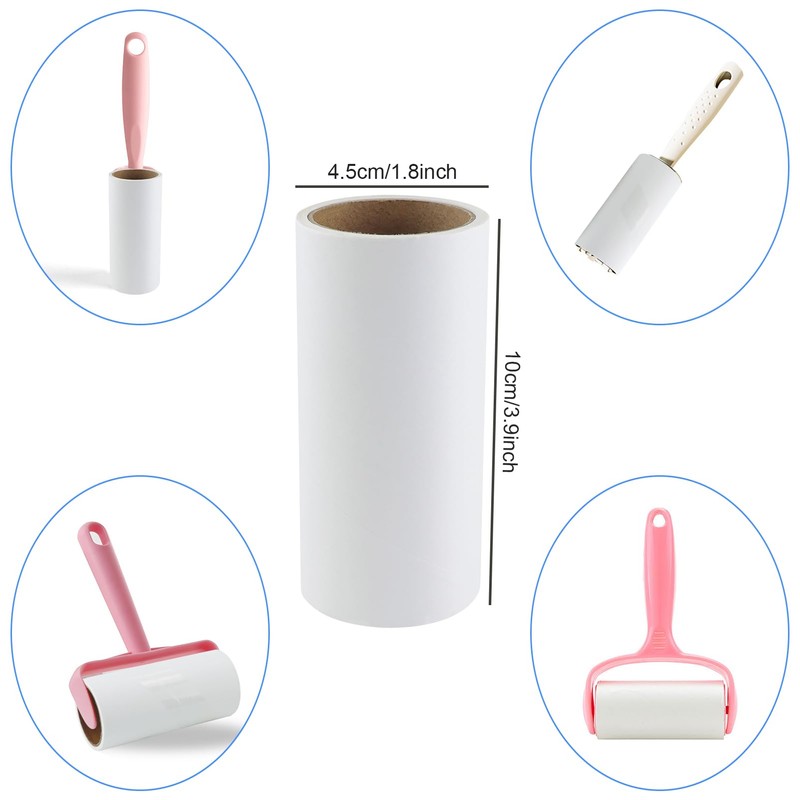 Lint Roller Replacement Roller, 7 Rollers, Extra Sticky Lint Roller,