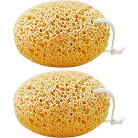 Esponja Exfoliante Corporal 2 pzs – Celda de Pan, absorbente, ideal para ducha y piel sensible