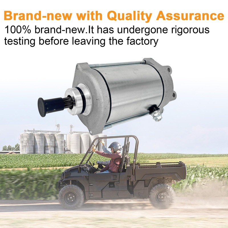 Sowyre 21163-Y006 Starter Motor Compatible with Kawasaki Mule Pro MX