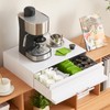 K Cup Holder for Counter, Coffee Pod Organizer with Drawer,