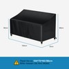Awnic Bench Cover Protective Cover for Garden Bench 3 Seater