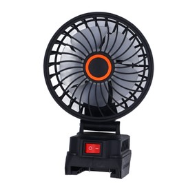 Camping Fan 4 Inch Multifunctional Lithium Battery Operated Portable Outdoor Fan for Dartek 20V