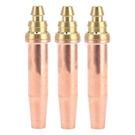 Eujgoov 3Pcs Cutting Tip Cutting Torch Tips 0.9/1.2/1.5mm Victor Style Flame Cutting Tips