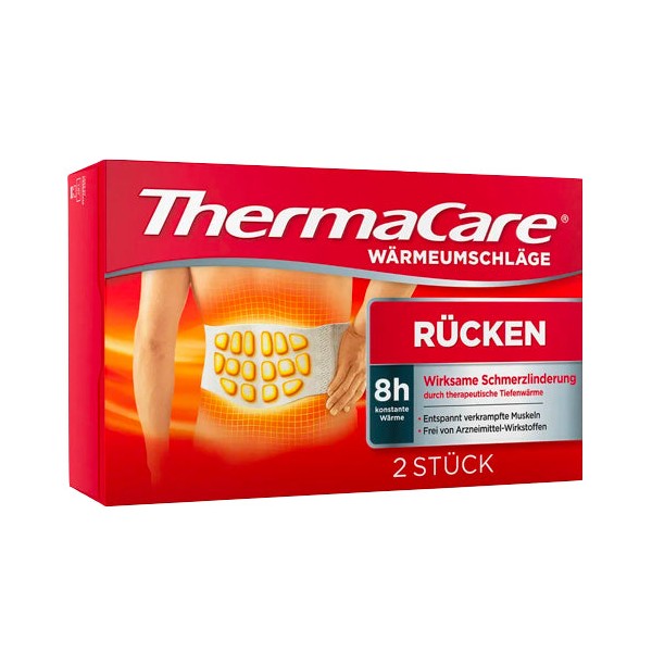 ThermaCare Heat Packs Back 2 pcs