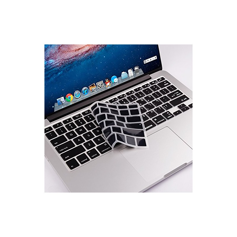 XSKN Hebrew Silicone Keyboard Cover Skin for 2015 and Earlier