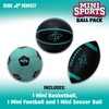 Dude Perfect Mini Sports Balls, Kids and Adults Multi-Pack Sports