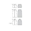 Burda Easy Sewing Pattern Ladies Long Vest Sizes 8-20
