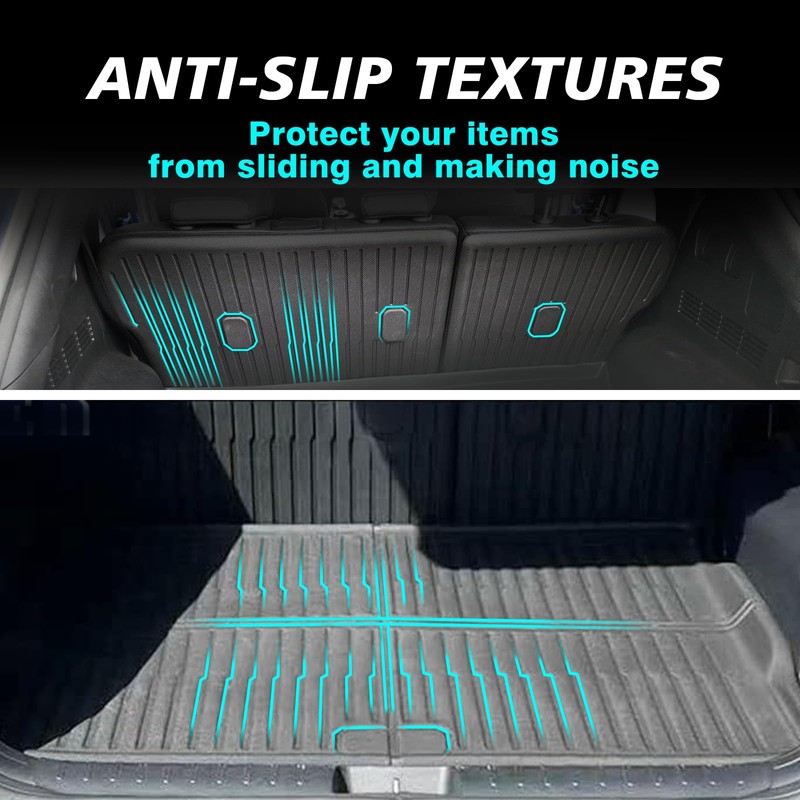 BestEvMod for EV6 Cargo Liner All Weather Trunk & Second