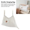 Stroller Bag Organizer Reusable Large Capacity Elastic Nylon Baby Stroller
