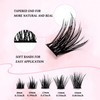 GGOKOK Lash Clusters Wispy DIY Lash Extension 8-16mm Eyelash Clusters