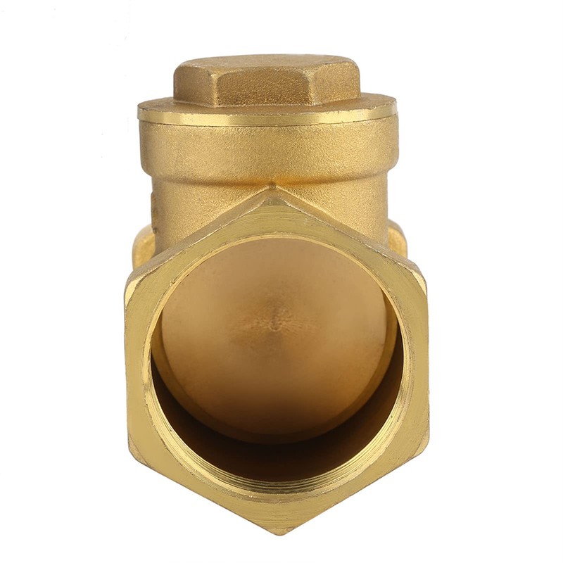 DN32 1-1/4 Inch Female Thread Brass Check Valve, 232PSI Disposable