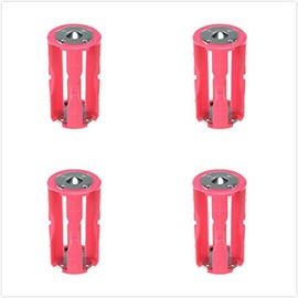 DSLRKIT 4AAA(LR03) to C Size Parallel Battery Adapter Holder (Pack of 4)