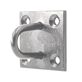 Faithfull FAICHGSTAPLE Galvanised Steel Staple On Pre-Drilled Plate (50 x 50mm)