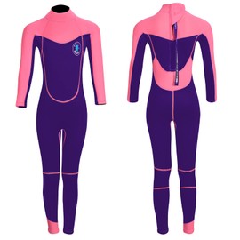 REALON Wetsuit Kids for Boys/Girls Full Baby One Piece Wet Suit 2mm Neoprene 3t to 12t Toddler/Infant Swimsuit for Surfing Snorkeling Swimming